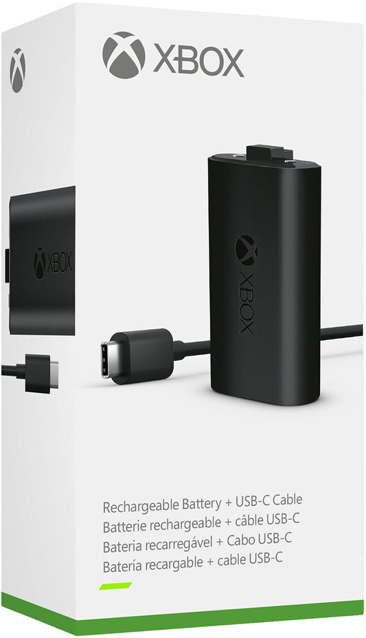 🔋 Kit Batterie Rechargeable + Câble USB-C Officiel pour Manette Xbox Series S/X – Original Microsoft